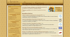 Desktop Screenshot of frontenac-ameriques.org